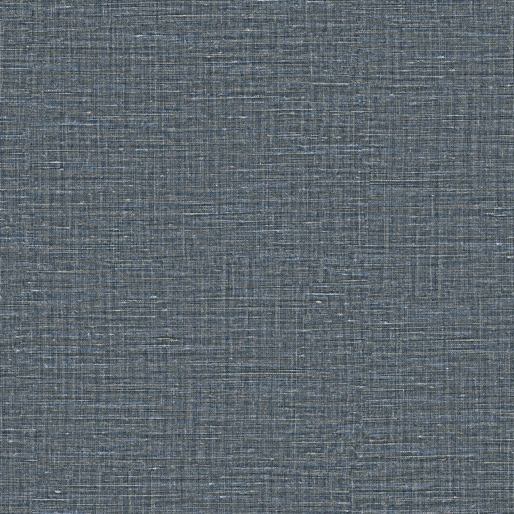 Papel de Parede Criativo Aspecto Têxtil Azul CR333004R