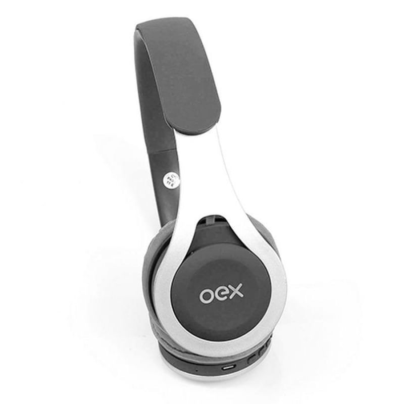 Headset Bluetooth OEX Drop Cinza Cód. 48.7304 HS306