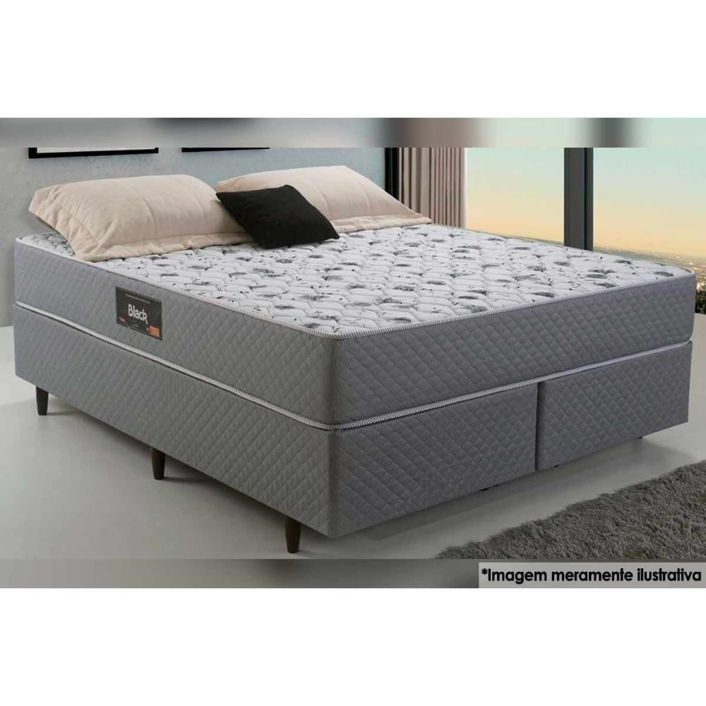 Colchão Casal Espuma Compact Ag 65 / D28 / Black Double Face