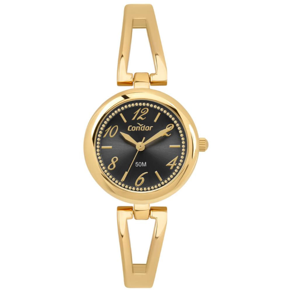 Relógio Condor Feminino Ref: Co2035nkc/4p Bracelete Dourado