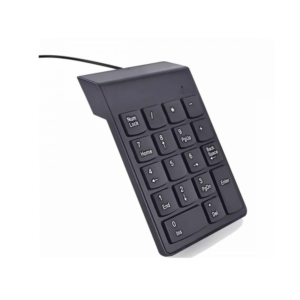 Teclado Numérico com Fio Usb 1,25 Metros 18 Teclas Pequeno