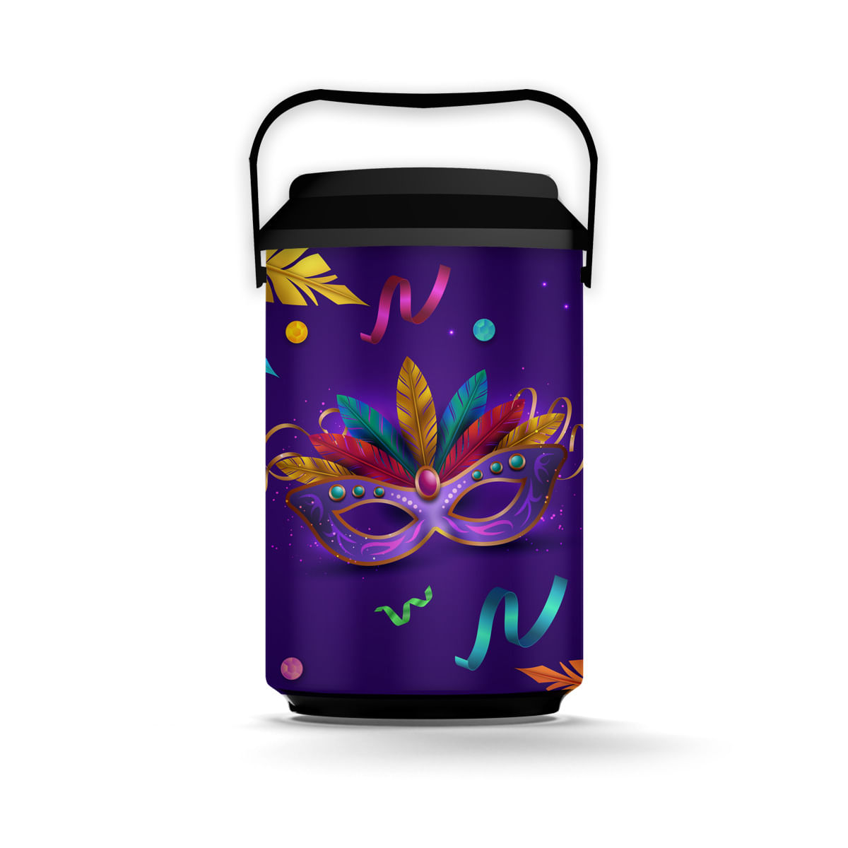 Cooler 10 Latas - Carnaval - Roxo