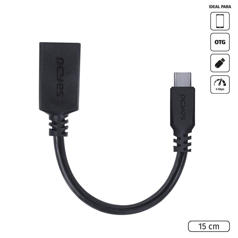 Adaptador Otg Usb Para Type C Ad203