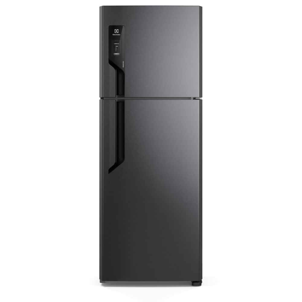 Geladeira Electrolux Frost Free 474L Efficient AutoSense Duplex Black Inox Look (TF71B) 127V