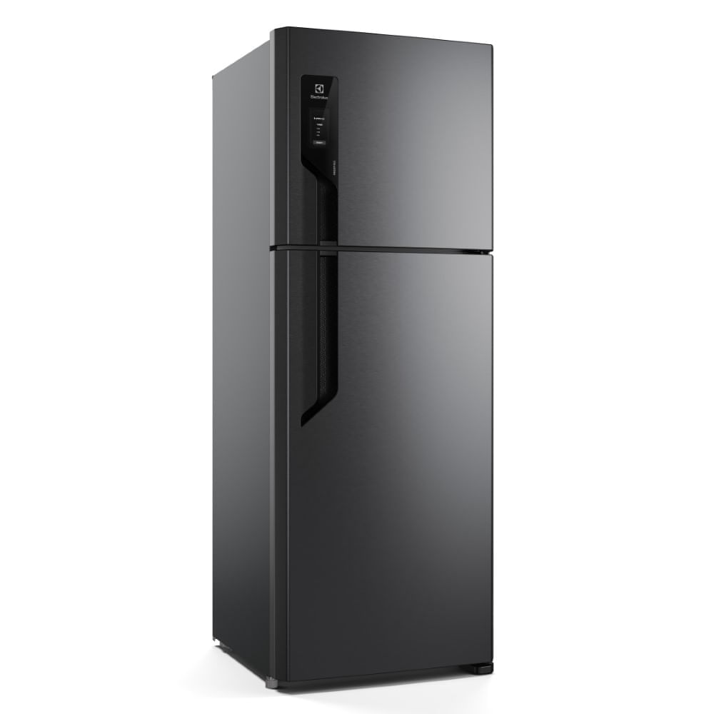 Geladeira Electrolux Frost Free 474L Efficient AutoSense Duplex Black Inox Look (TF71B) 127V