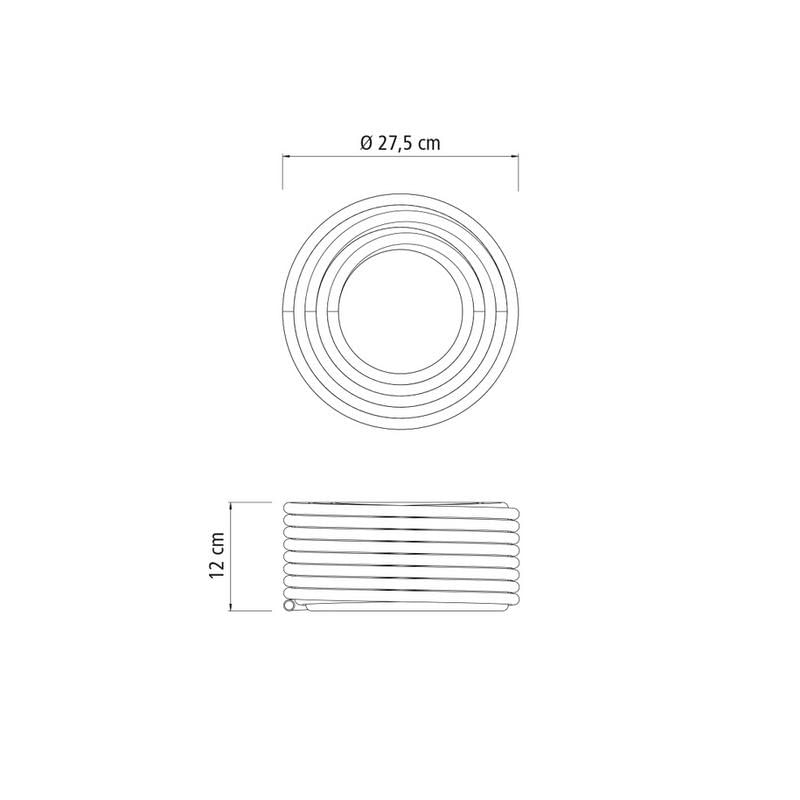 Mangueira Flex para Jardim 1/2" Tramontina Engates Rápidos e Esguicho 15m 79182/156