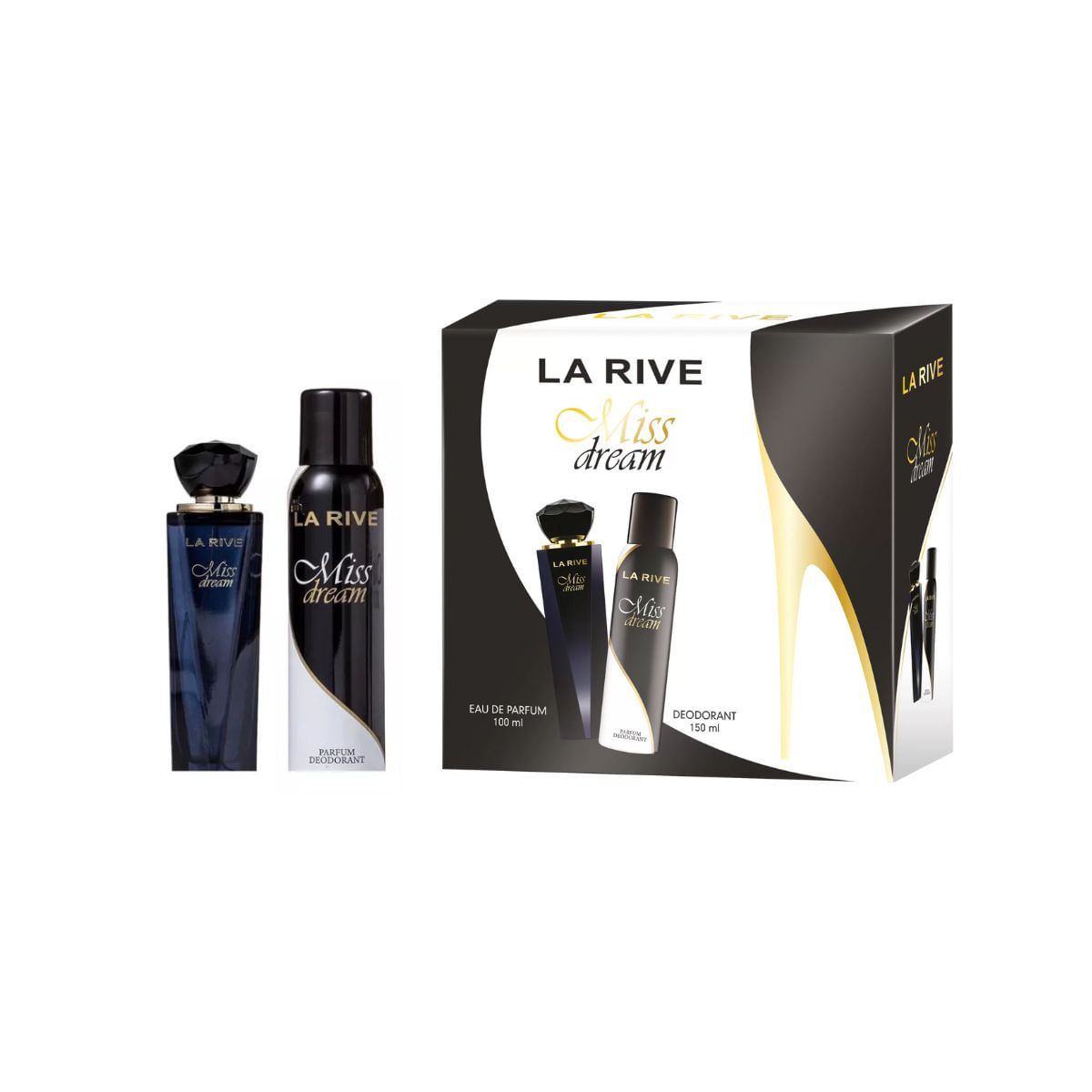 Kit La Rive Miss Dream Perfume Feminino Eau de Parfum 100ml + Desodorante Spray 150ml