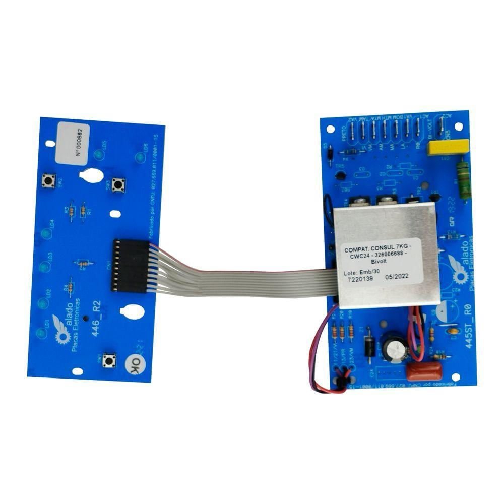 Placa Potencia + Interface Consul 7kg 326006688 - Alado