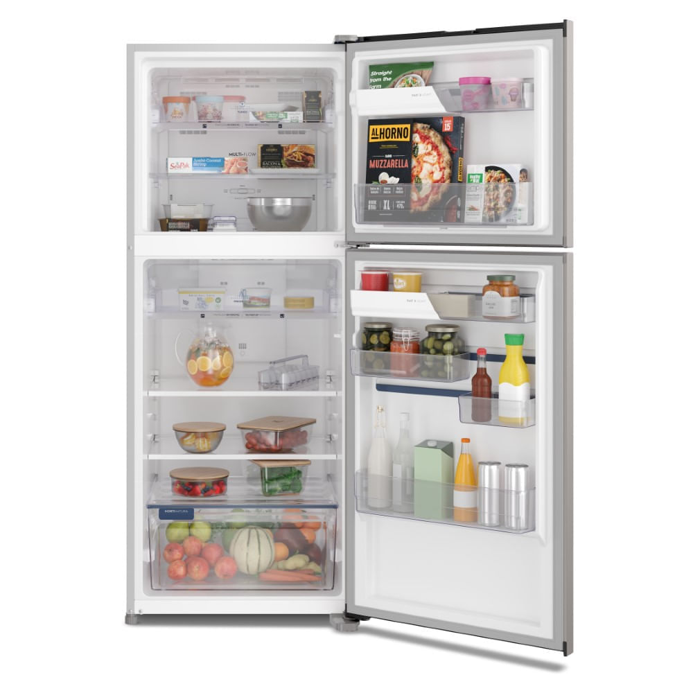 Geladeira Electrolux Frost Free 431L Efficient AutoSense Duplex Inox Look (TF70S) 127V