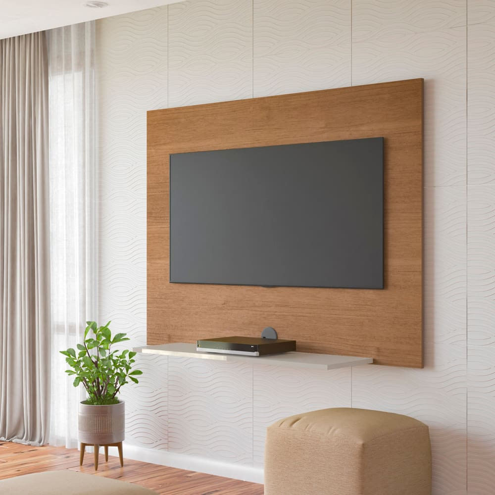 Painel Suspenso Artely com 120 cm de Largura, Ideal para TV de até 50