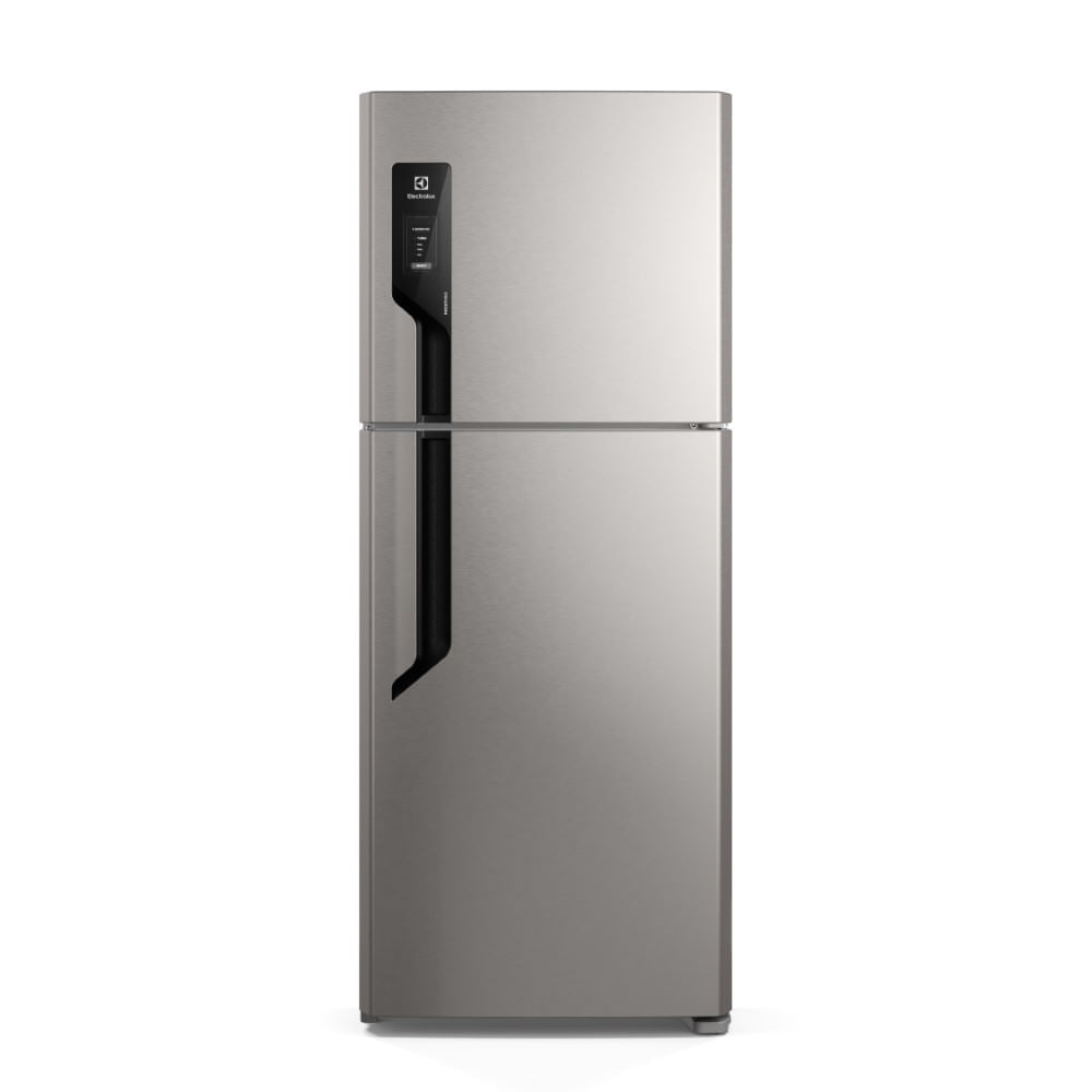 Geladeira Electrolux Frost Free 431L Efficient AutoSense Duplex Inox Look (TF70S) 220V