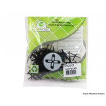 Espacador Piso/Azul Ecolider Preto 2Mm 100Pcs c/10pcs