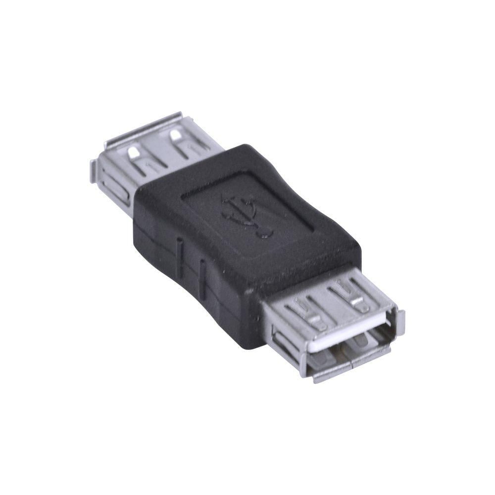 Emenda Usb 2.0 Fêmea - Ausbf - Pacote Com 5 Unidades - Pc - 5