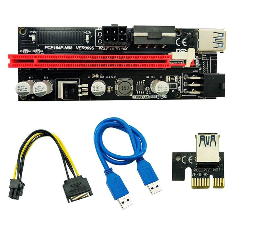 Cabo Riser Extensor X1 P/ Placa de Vídeo Pci-express  VER009S