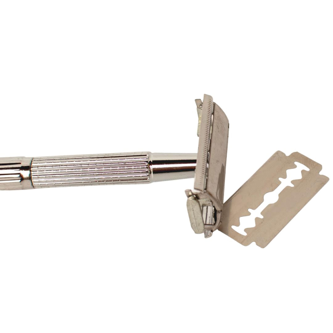 Aparelho Barbear Borboleta Metal Vintage Luxo Modelo Premium