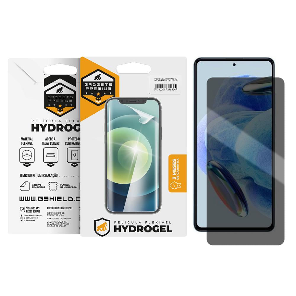Película para Redmi Note 12 Pro 5G - Privacidade Hydrogel - Gshield