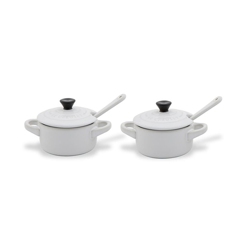 CONJUNTO 2 POTES PARA MOLHO E CONDIMENTOS LE CREUSET