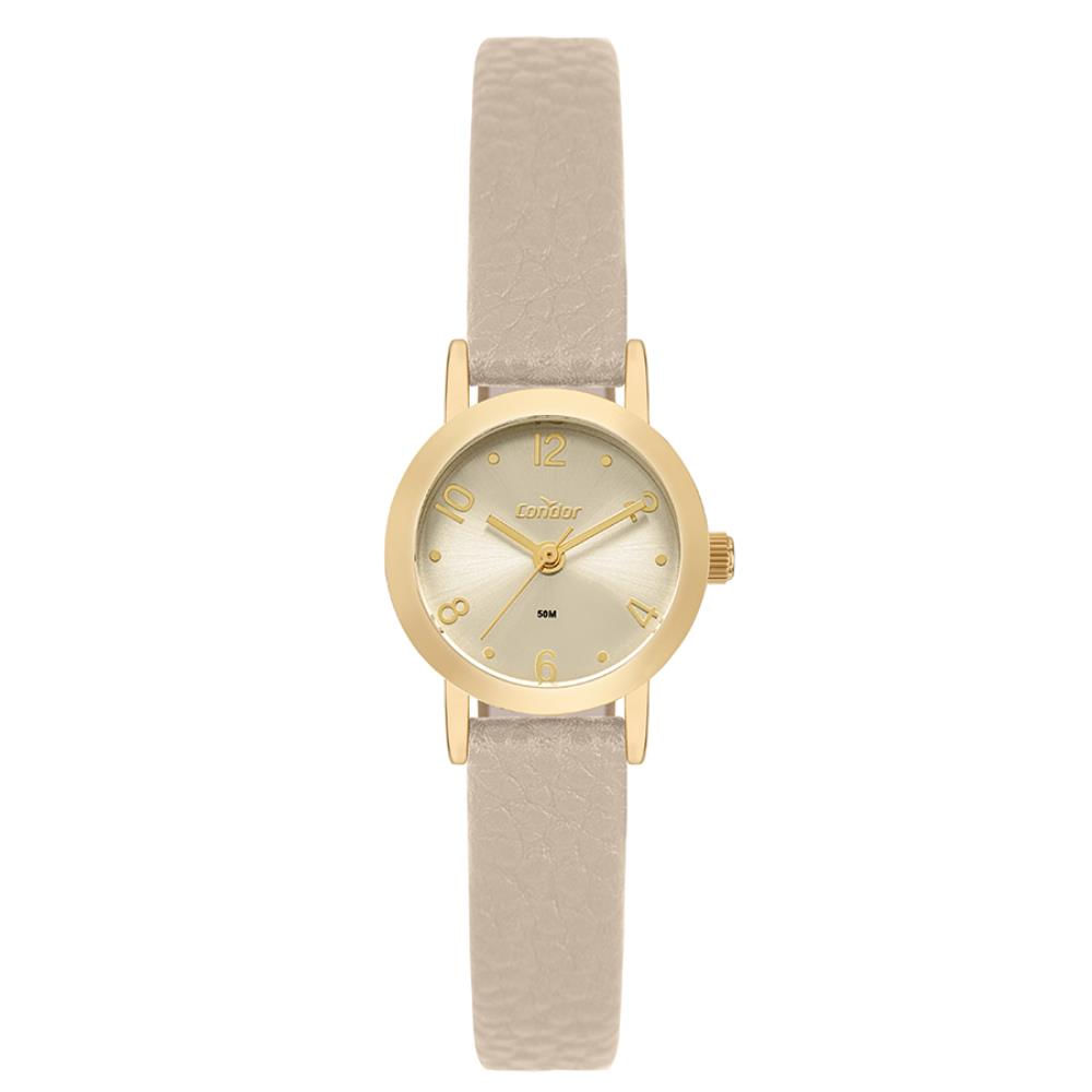 Relógio Condor Feminino Ref: Co2035nmb/5x Casual Dourado