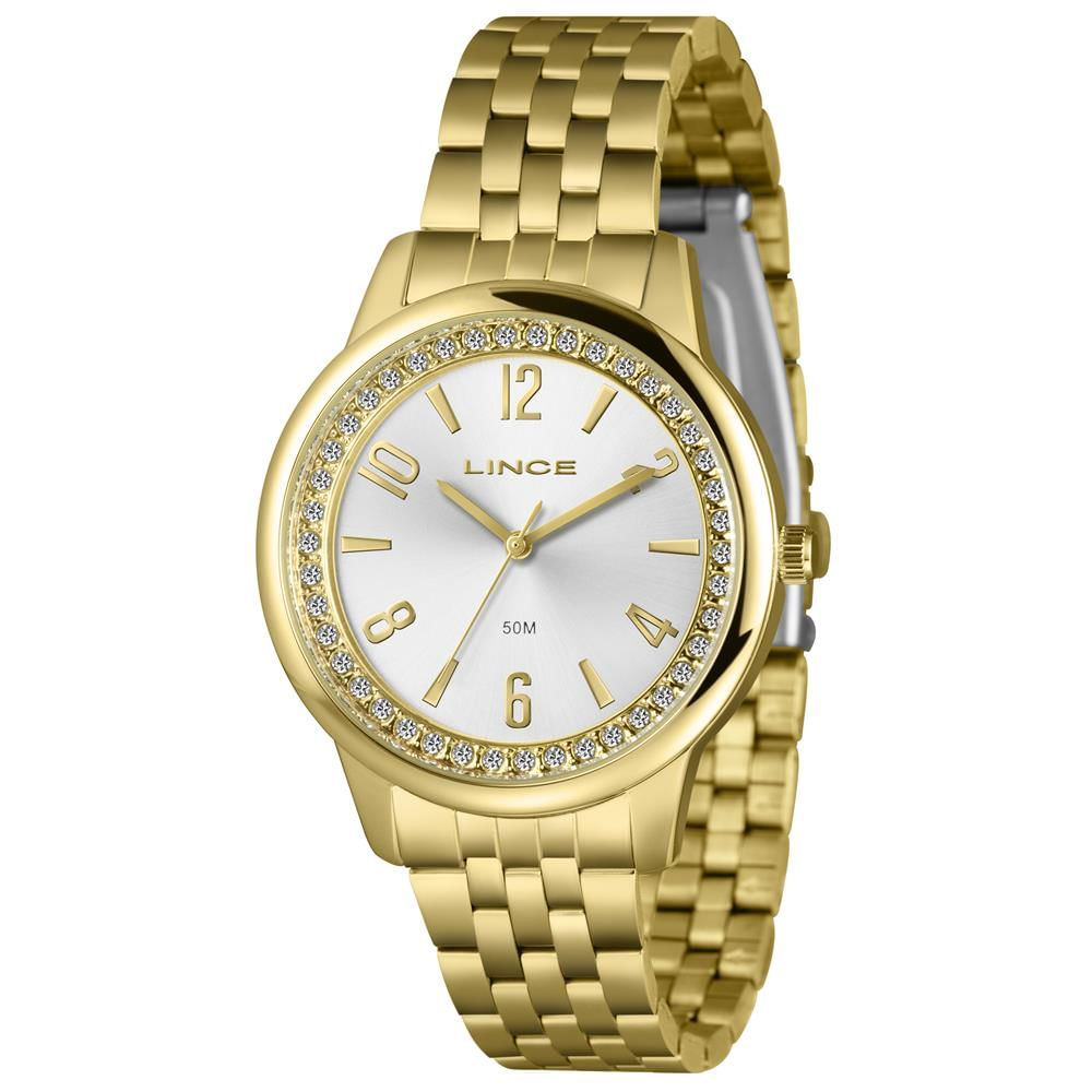 Relógio Lince Feminino Ref: Lrgj173l40 S2kx Casual Dourado