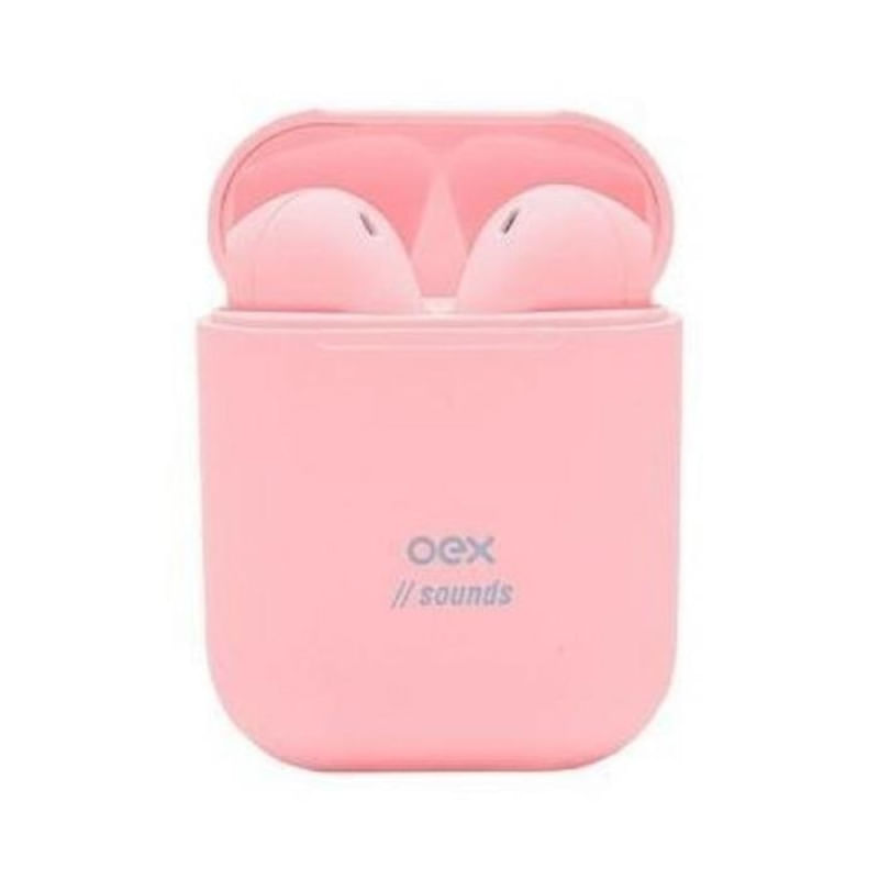 Fone de Ouvido Bluetooth Candy Freedom TWS11 Rosa OEX