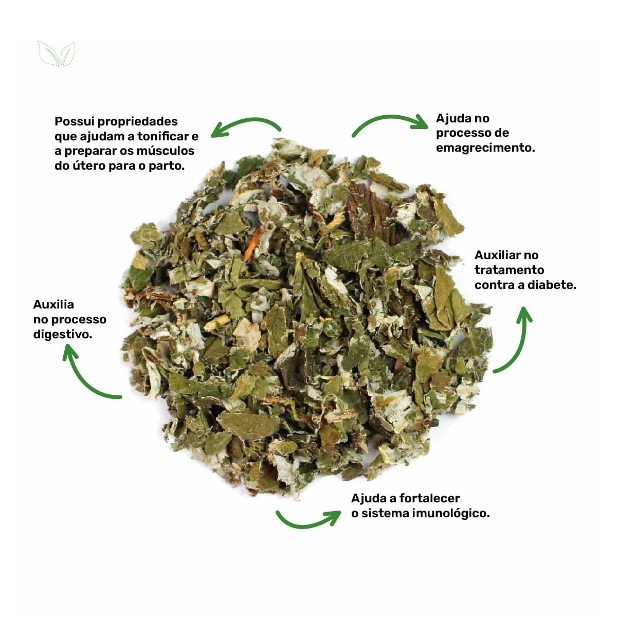 Chá de Framboesa - Rubus idaeus - 100g