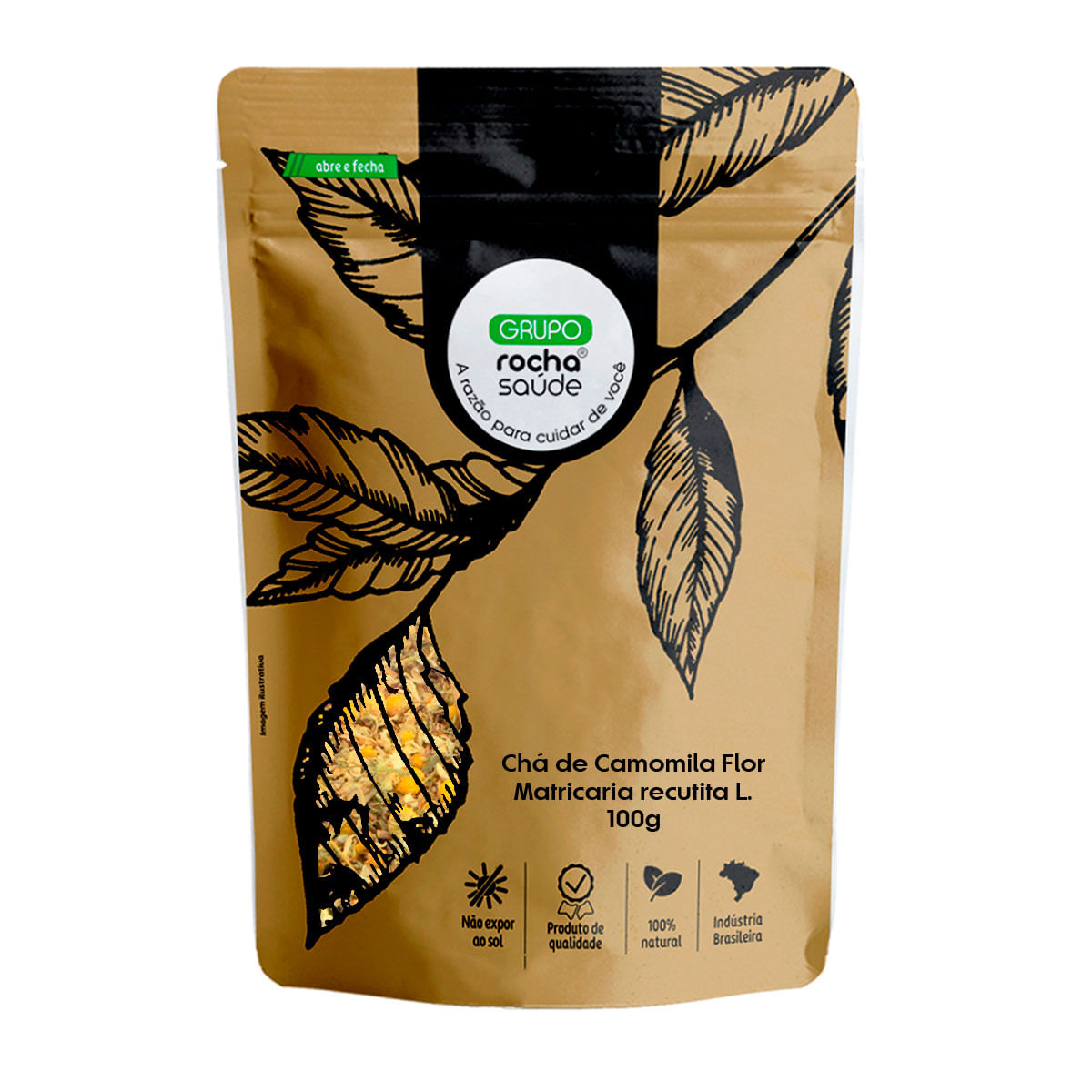 Chá de Camomila - Livre de Agrotóxicos - 100g