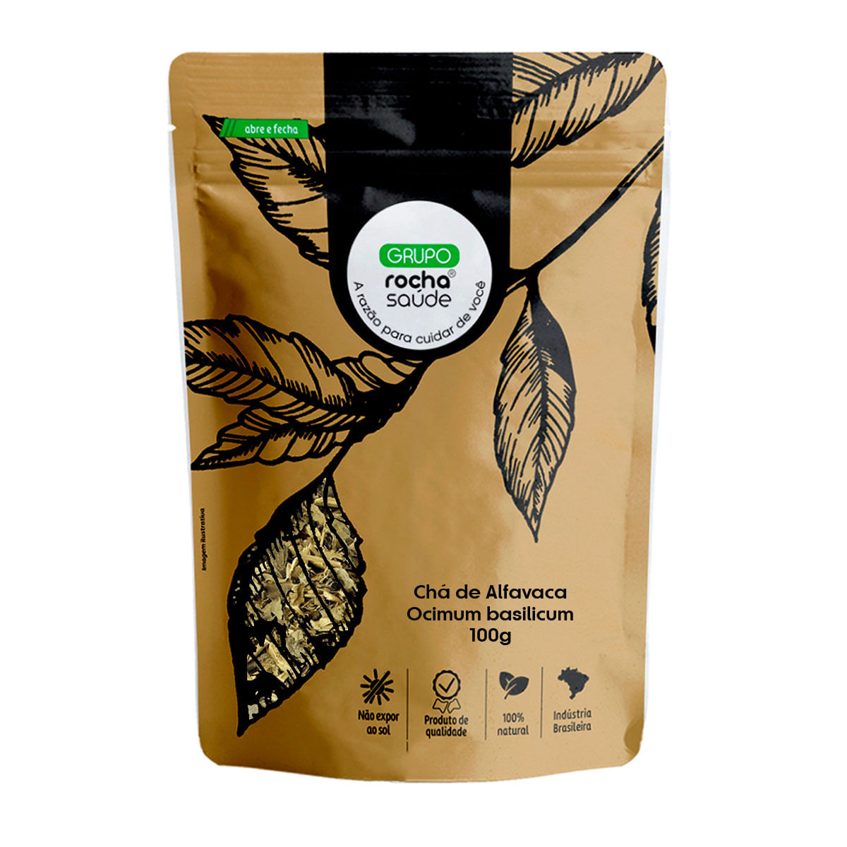 Chá de Alfavaca - Ocimum basilicum - 100g