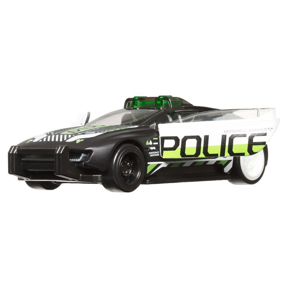 Hot Wheels Carro Pull-Back Speeders Alpha Pursuit - Mattel