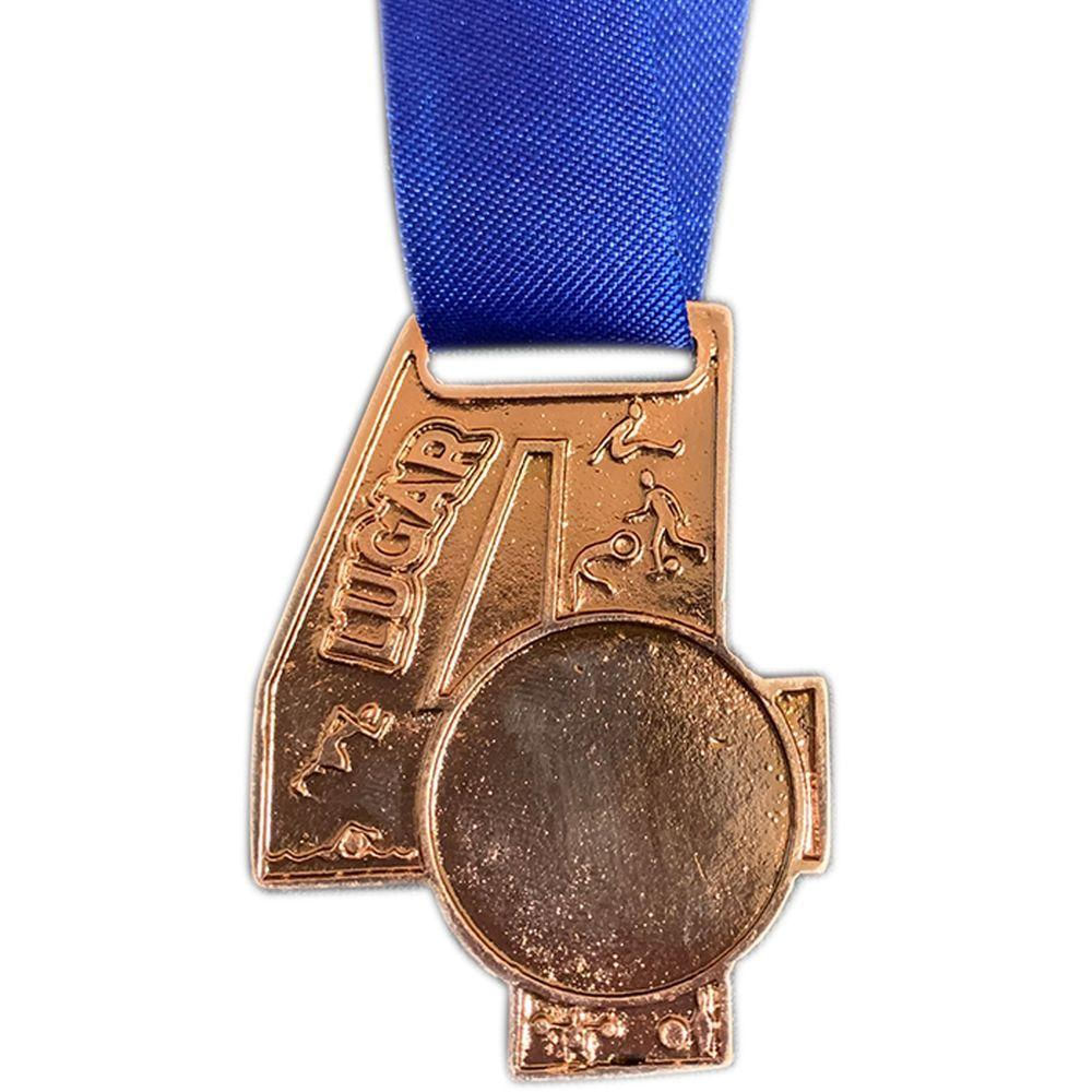 Medalha Primeiro Lugar 1 Ouro 2 Prata 3 Bronze 4 Chumbo Nº 4