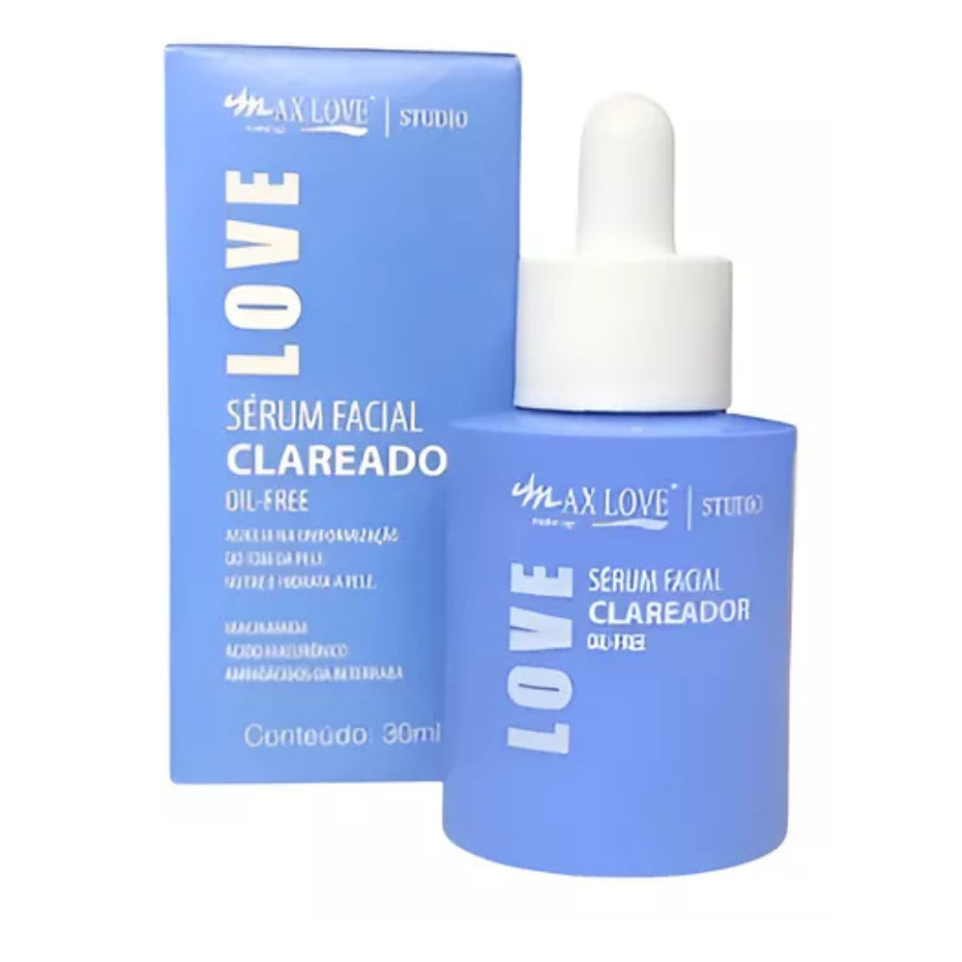 Sérum Facial Clareador Oil Free - Max Love