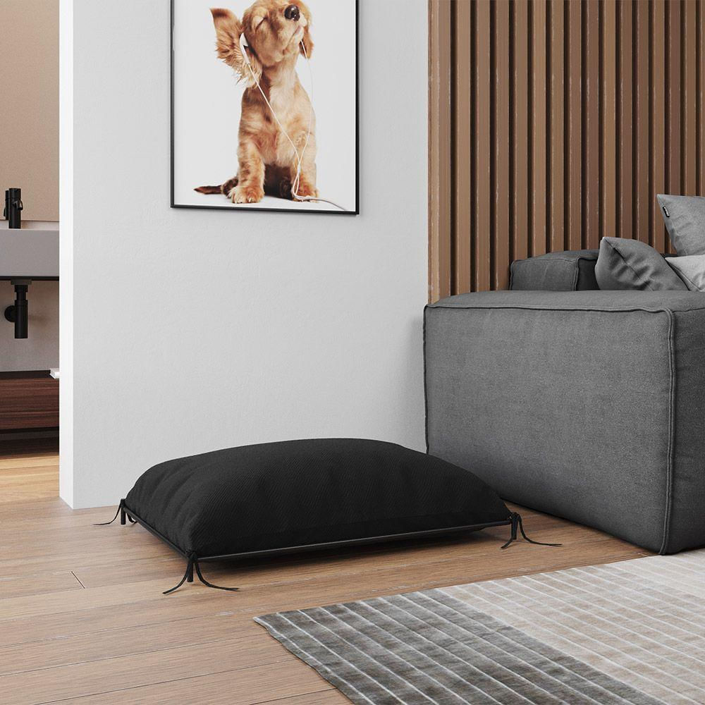 Cama Caminha Pet Tati Raças Pequenas Preto Marrom