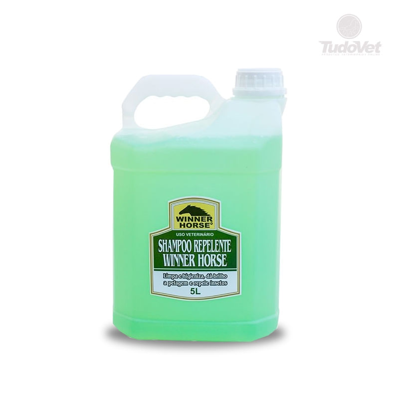 Shampoo Repelente Winner Horse - 5 litros