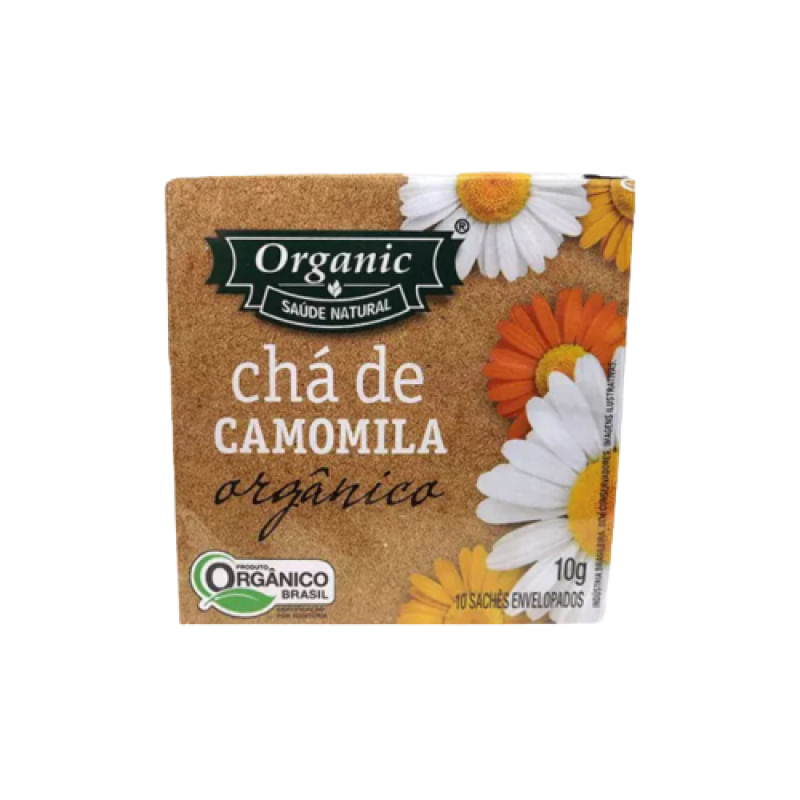 Chá Orgânico de Camomila Organic 10 Sachês