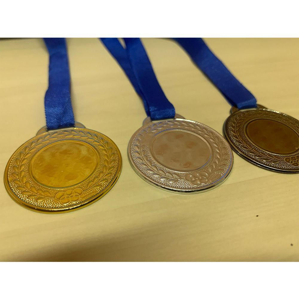 Kit 36 Medalhas Centro Liso Personalizar 3,5 Cm Premiação sortidas