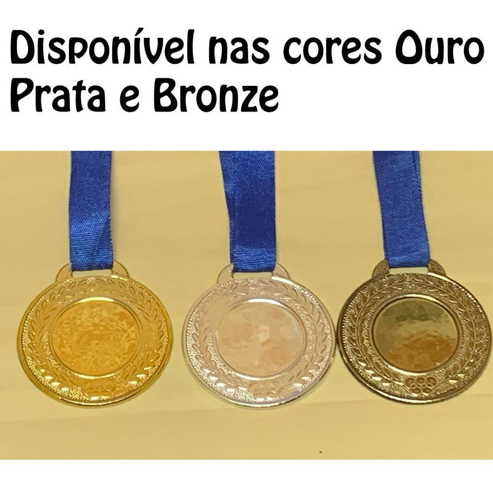 Kit 36 Medalhas Centro Liso Personalizar 3,5 Cm Premiação sortidas