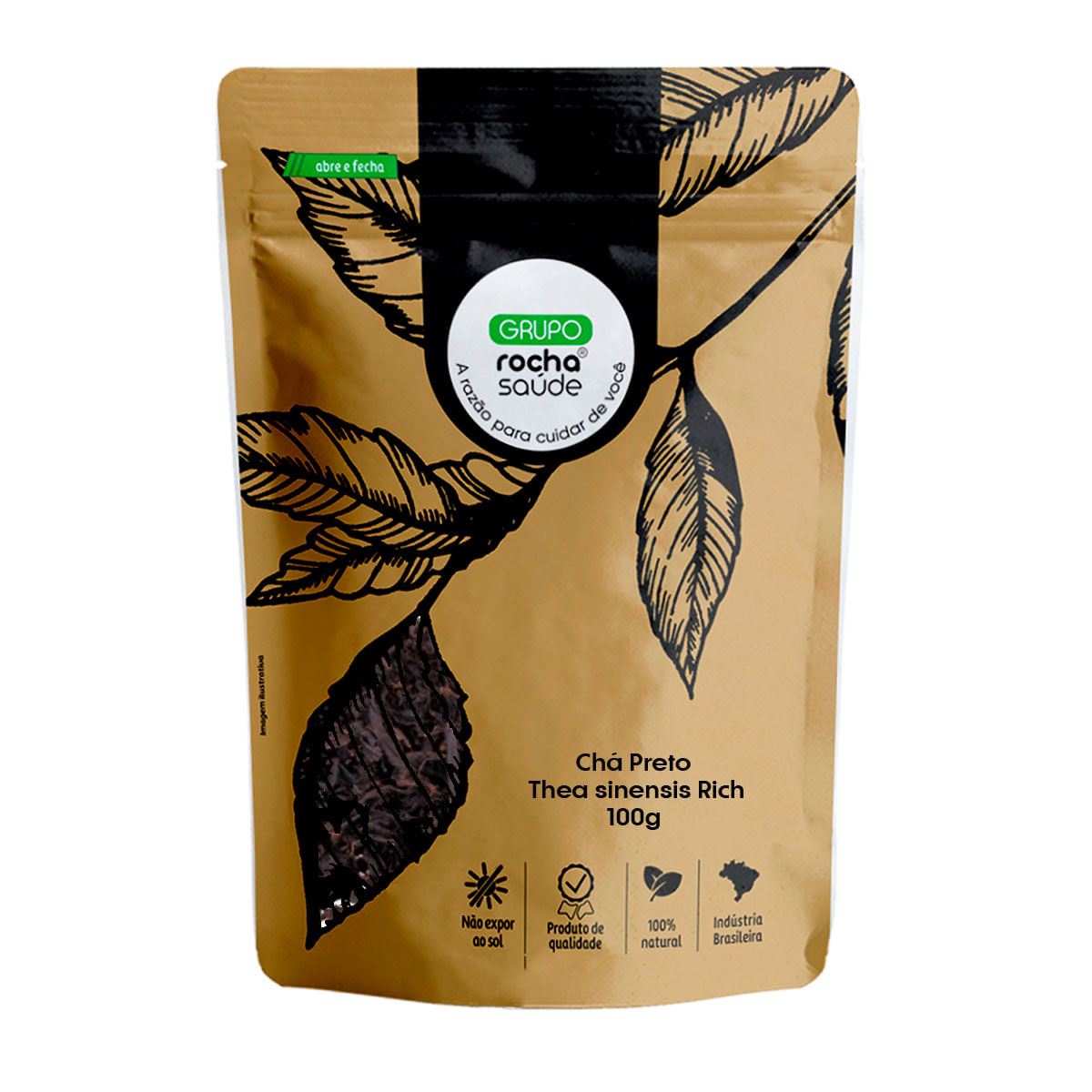 Chá Preto - Thea sinensis Rich - 100g