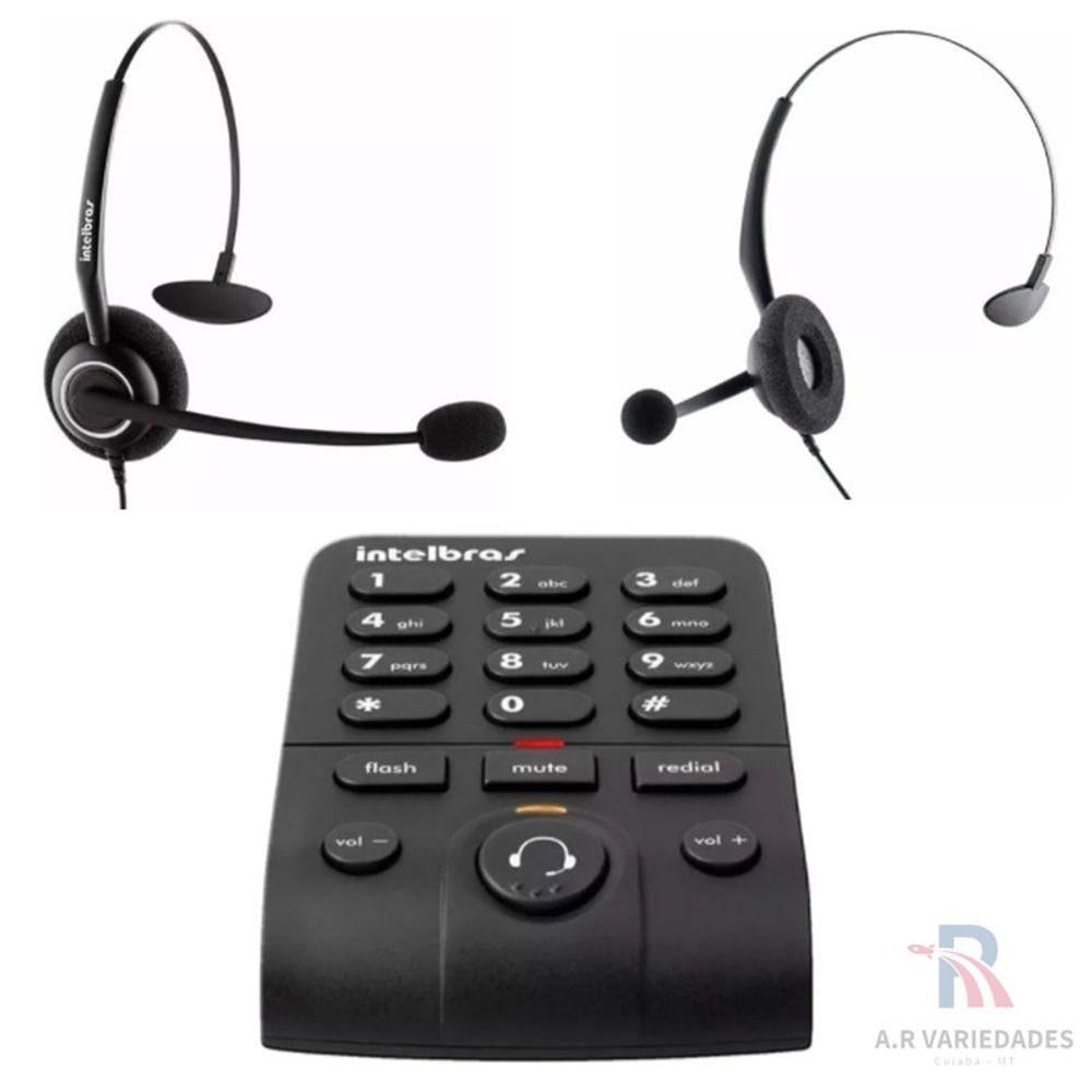 Telefone Headset Telemarketing Hsb50