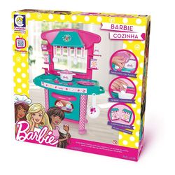 Acessórios para Boneca - Barbie Chef - Mini Mercado - Cotiplás