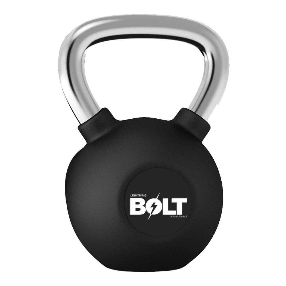 Kettlebell Rubber Lightning Bolt 8kg