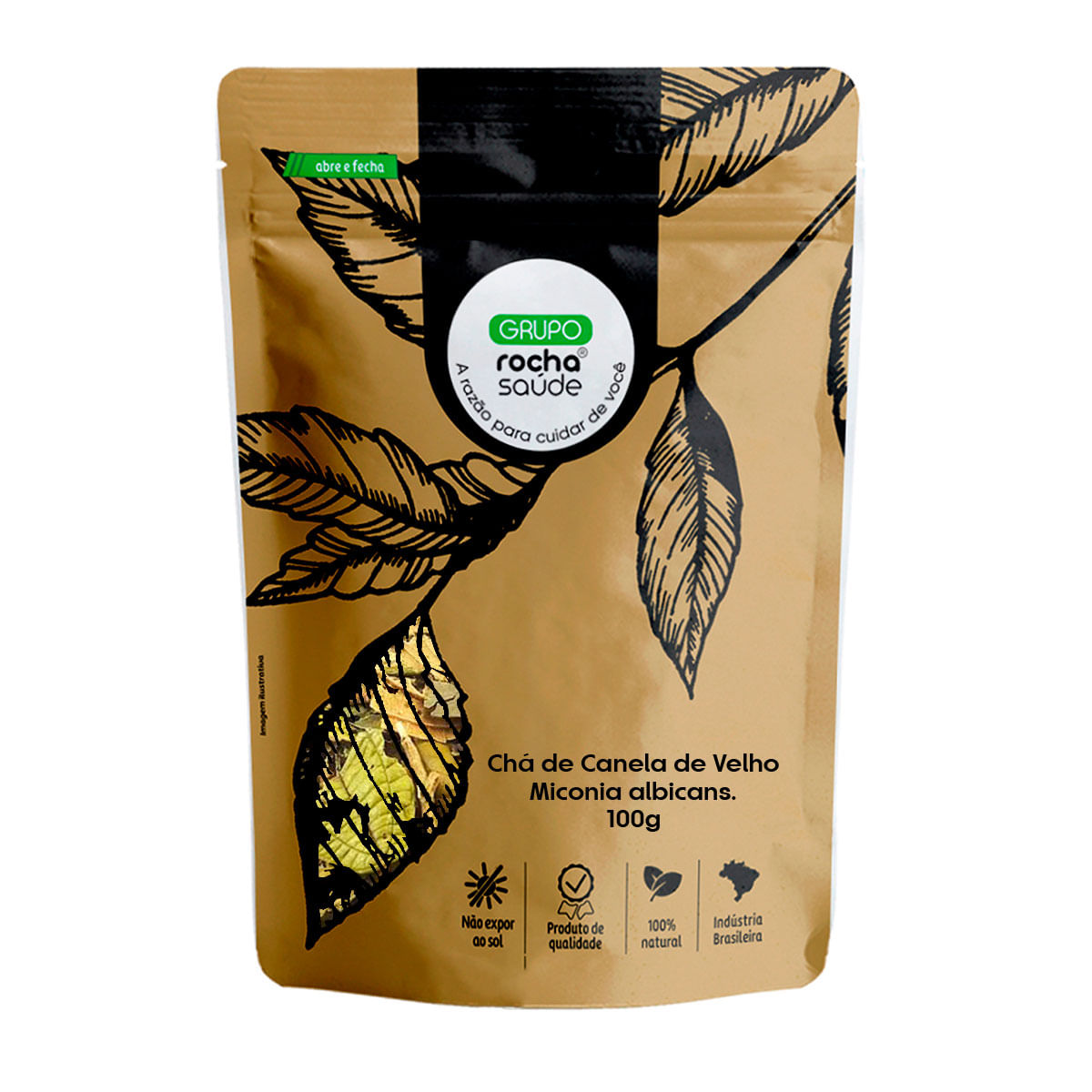 Chá de Canela de Velho - Miconia albicans.  -  100g