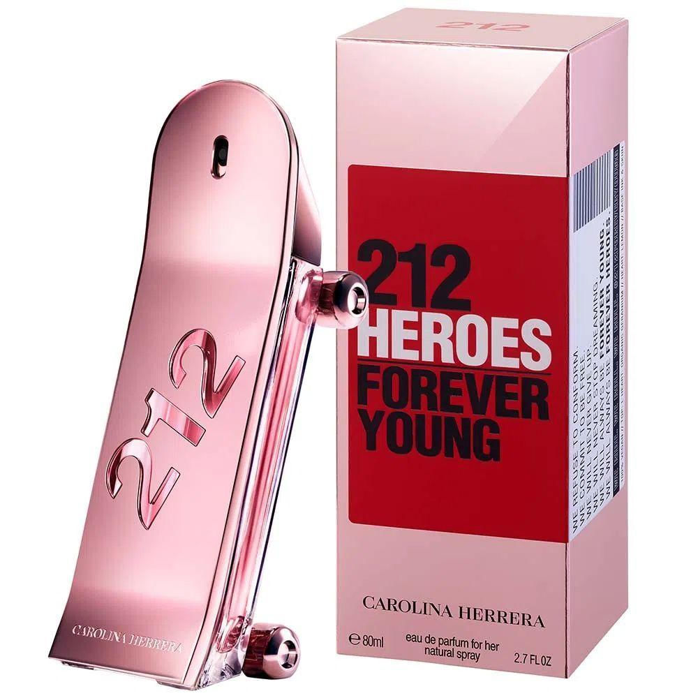 Perfume 212 Heroes Carolina Herrera Edp Feminino 80ml