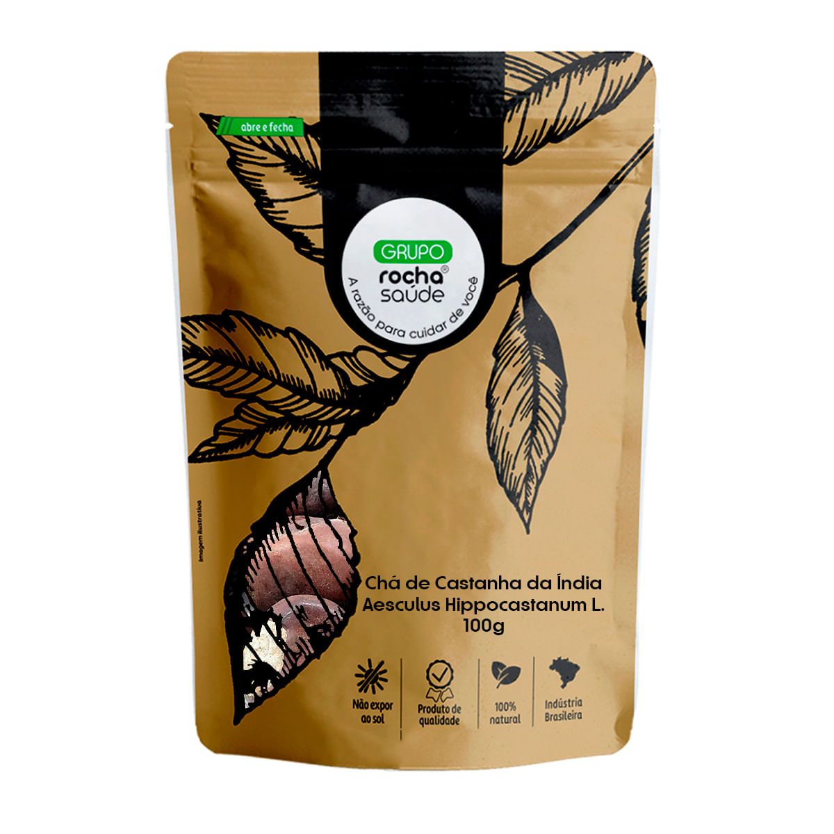 Chá de Castanha da Índia - Aesculus Hippocastanum L. - 100g