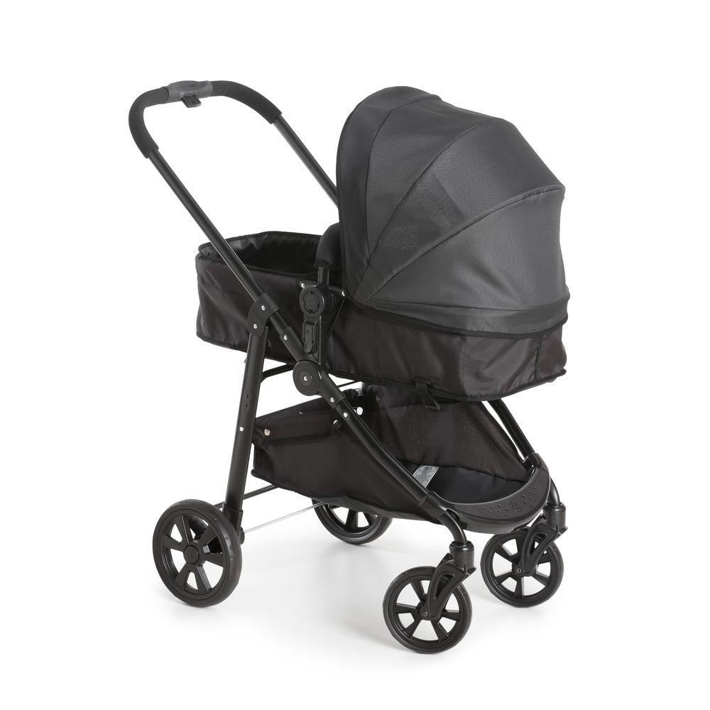 Carrinho De Bebê Para Passeio Galzerano Olympus New Black De 0 Meses Até 15 Kg Preto