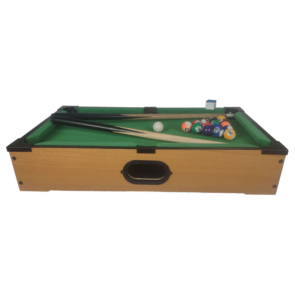 Mini Mesa de Sinuca Jogo de Bilhar Snoker Diversão Portátil