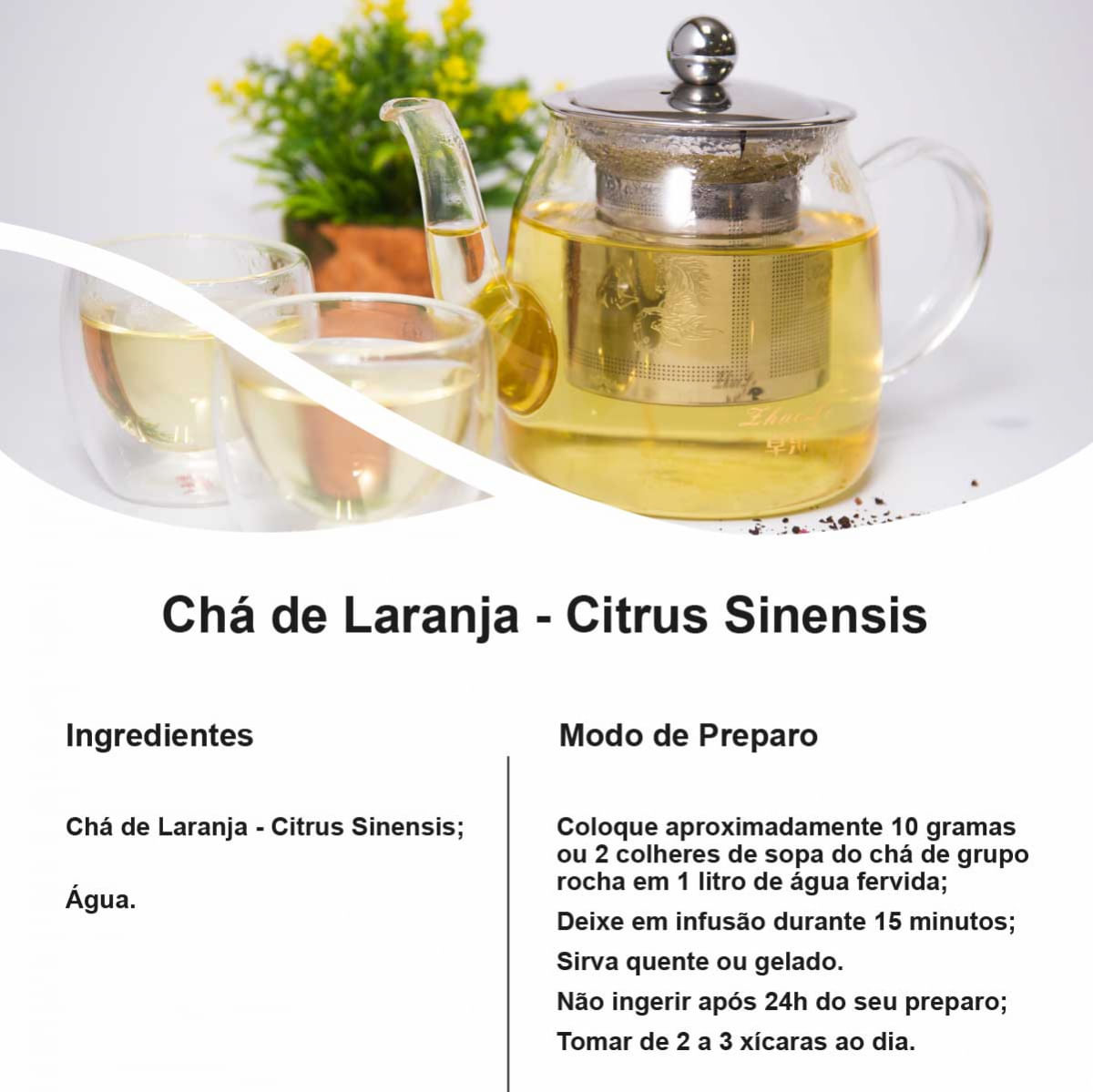 Chá de Laranja - Citrus Sinensis - 100g