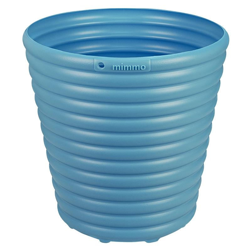 Cachepô Vaso Tramontina Mimmo em Plástico Azul 5,5 L 78125/212