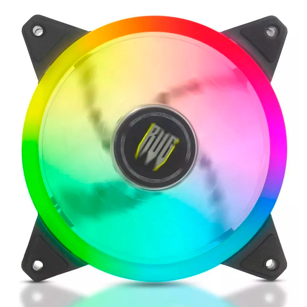 Cooler RGB para Gabinete e CPU 120mm G-VR306 Revenger