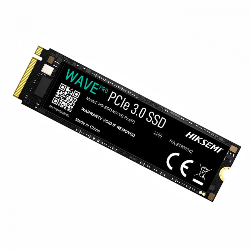 SSD Wave Pro (P) 256GB M.2 NVMe Leitura 3230MBs Hiksemi