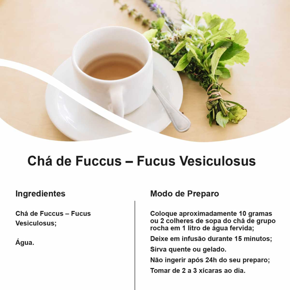 Chá de Fuccus – Fucus Vesiculosus – 50g