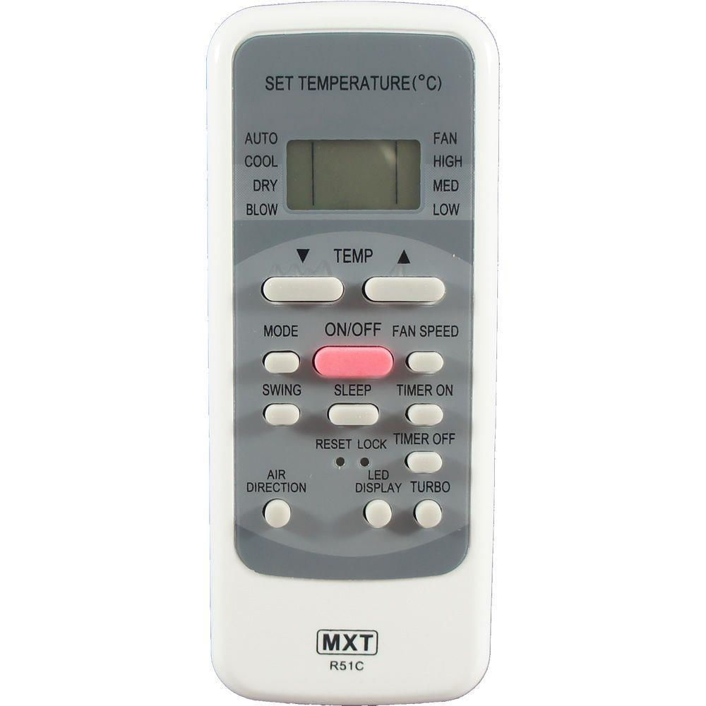 Controle Ar Midea Trane Electrolux R51K/Bge R51/Bge R51/Bgce
